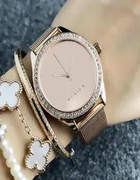 Мода Big Letter M Design Brand Women039S Girl Style Metal Steel Band Quartz Watch M638978761