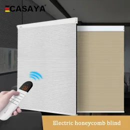 Shutters New Arrival Motorized honeycomb blinds Daylight and Blackout Nonwoven fabric Electric Cellular Shades Custom Size