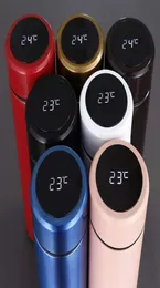 17oz 500 ml Smart Water Bottle LED -Temperaturanzeige Intelligente doppelmauerte Vakuum isoliert mit Tea Infuser Classic1925858