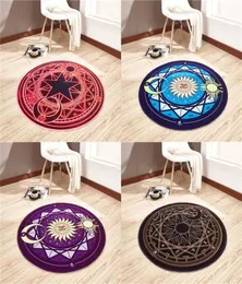 Cartoon Card Captor Sakura Rug Mat Magic Array Carpet Doormat Antislip Plush Princess Creative Handmased Living Room Coffee Table 21839421