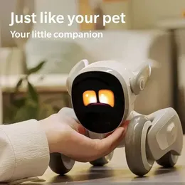 Toys Smart Loona Robot Köpek PVC Sesli Pet Electronic Noel Masaüstü Çocuk Akıl Sunumları Uliil