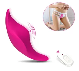 Vibratoren drahtlose Fernbedienung Wearable Vibrator Sex Toys for Women Clitoris Stimulator Erwachsener Vibrationshöhe Eierbutterfly3681984