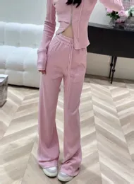 Tracksuit Set Two Piece Women Summer New conventional two-piece sports suit zipper long sleeve trousers monogrammed embroidery Ensemble Fitness Manches longues