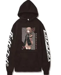 Классическая аниме Chiaki Nanami Danganronpa толстовка моды Harajuku Unisex Manga Kawaii Print Womengirls Tops Tops G8151085