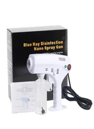 Máquina de pulverização para o desinfetante nano pistola de spray com raio azul para desinfecção álcool 75 dhl fedex rápido 4367868