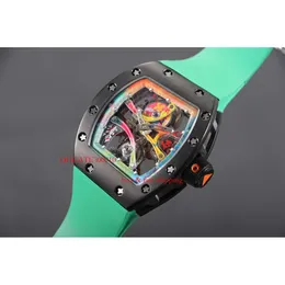 Designer RM68 Leisure Business Wristwatch Skeleto Superclone Ceramic Tourbillon Mechanical Active Mens Watch Watch Mechanics RM068-01 Automatic 7787