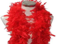 Scarves 2021 Luxury Women Cashmere Scarf Solid Color Fashion Dress Feather Boa Burlesque Showgirl Hen Night Festival Ornamental Sc4487307