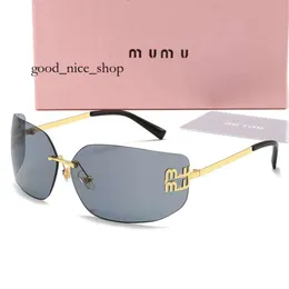 Mui Mui Top Designer Sunglasses 여성 대형 럭셔리 남성 선글라스 Ladie 디자이너 Mui Mui 선글라스 태양 안경 7 색상 선택의 Sonnenbrillen 6596