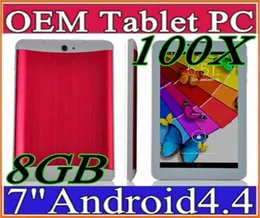 7 بوصة الكمبيوتر اللوحي PC 706 Tablets Android44 WiFi Allwinner MTK Quad Core 512M8GB HD Dual Camera 3G 2800MAH Google Play Store6275206