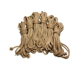 100 Jute ropeBondage Rope BDSM 26ft 8mbondage gear Y20061607378293
