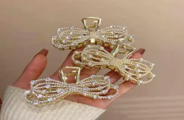 Squisito clip per diamanti a conola per perla intera elegante clip per capelli per donne indossare regali di gioielli per le donne T2208081709208