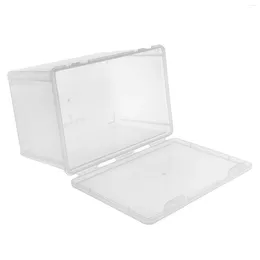 Lagerflaschen Rechteckige Laib -Kuchenbehälter Brotbox Lebensmittelbehälter Deckel luftdicht