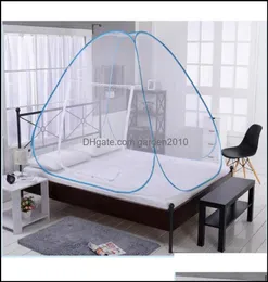 Mosquito Net Bedding Supplies Home Textiles Garden Single Person Anti Tent Bed Mesh Pvscy1809453