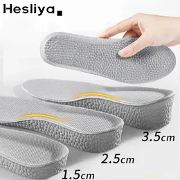 2PCS Heightening Insole Invisible Unisex Women Heighten Insert Cushion Pads EVA Lifting Heel Arch Support Taller 240419