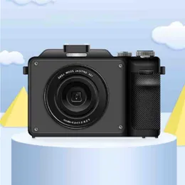 Telecamere giocattolo Dual 4K selfie da 128 GB 18x Stabilizzazione della fotocamera da vlogging Cradamera