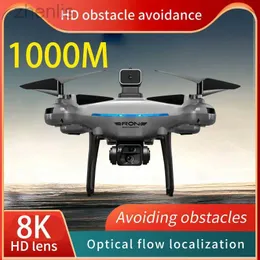 Drones KY102 Drone 8K Professional HD Dual Camera Aerial Photography 360 Obstacle Avoidance Optical Flow Four Axis RC Aerocraft Toy d240509