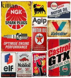 American Motor Oil Metal Plate Retro Fashion Metal Poster Metal Sign Parking Gas Station Bar Wall Decoration Tin Sign Q07238778974