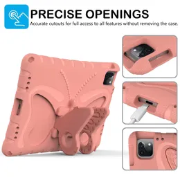 Para iPad Case Samsung Galay Tab Tablet Tablet com tampa protetora de protetora Boretim Butterfly Baby Tablet Topa completa Anti-Drop Case