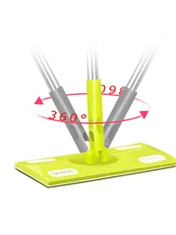 MOPS Home Electrostatic Dust Collector Mop Einweg -Vakuumpapierbodenschweißgewinde Flachreinigungswerkzeug für 240422