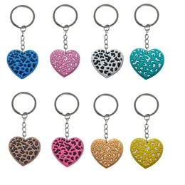 Keychain gynnar Spotted Love Nyckelkedja för flickor Keychains Kvinnor Keyring Ryggsäckar Lämpliga skolväskor Klassrumspriser Purse Handbag C ottpu