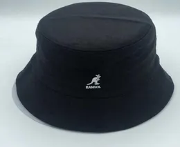 Känguru Flattop Fischer Hut Visor Basin Hut modische wilde Baumwollstoff Eimer Hut Super Feuer Männer und Frauen Flattop Clodhat Q6822987