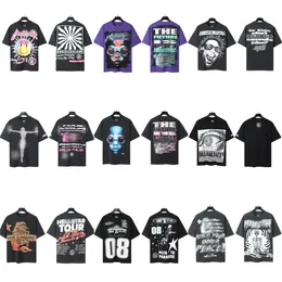 Herren-T-Shirts Streetwear Y2K Shirt Herren Hip Hop Retro Grafikdruck Baumwoll Runde Hals Übergroße T-Shirt New Harajuku Gothic Tops
