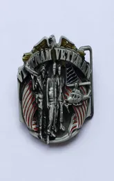 Vietnam Veterans Men039s Gürtelschnalle SWBY652 Brandneuer Zustand für 4 cm Wideth -Gürtel mit kontinuierlich Stock7472718