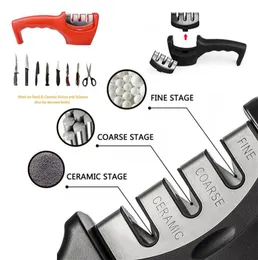 Профессиональная точилка из нержавеющей стали Керамическая заточка ножа Камень вольфрамовый вольфрамовый вольфрамовый сталь алмаз заточенность кухня инструменты 227U2467903