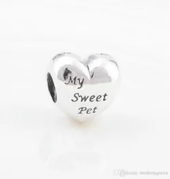 Pet Charms 925 Silver Fits Style Bracelets My Sweet Paw Print 791262 H93641260