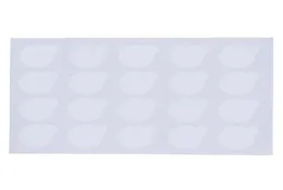 Fałszywe rzęsy 100pcs jednorazowe rzęsy uchwyt kleju paletowe papierowe podkładki przedłużenia naklejka 25 cm stojak na Jade Stone Makeup9098845