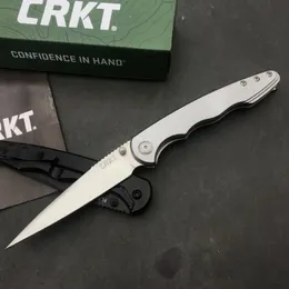 7016 Liten tandpetare fällficka EDC Kniv 8CR13MOV Stålblad Rostfritt stål Handtag Camping utomhusverktyg BM 940 535 15535 9070