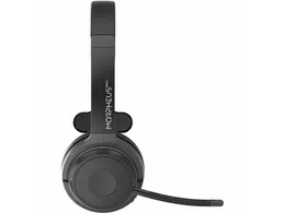 Morpheus 360 Advantage Wireless Mono Headset with Detachable Boom Microphone - Bluetooth Headphones - UC Compatible - 20 Hour Playtime - USB A Connector