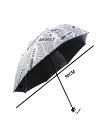 The Sun Rain Parasols ombrello Novità oggetti Pencil White Color Newspaper Umbrellas7944150