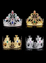Król Queen Crown Party Hats Opon Prince Princess Crowns Crowns Birthday Party Dekoration Festival Festival Field Crafts 7 Style C05119000037
