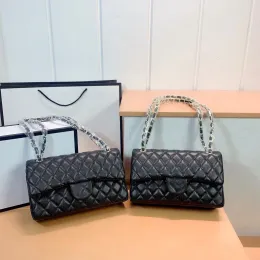 Woman Caviar Bag Handbag Leather Shoulder Bags Purse Ladies High Qualitybrand Designerbags Cha010
