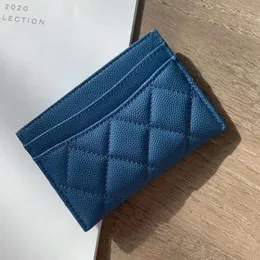 5A Luxury wallets Card holders carteras marca dise ador de lujo designer Kartenhalter mens credit card holder Genuine Leather caviar s 3112