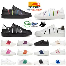 Sticker Designer Open Sneaker Casual Shoes Platform Pompa