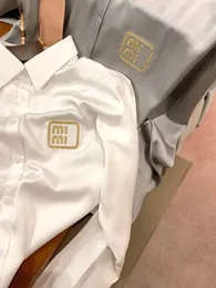 Парижская футболка дизайнерская женская рубашка Miut Polo Женская вязаная рубашка топ 100% Pure Cotten Женские джинсы Лето с коротким рукава