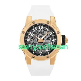 RM Luxury Watches Mechanical Watch Mills RM63-01 Dizzy Hands Automatic Rose Gold Men's 42mm Watch RM63-01 AO RG ST6S