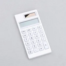 Mini Calcolatrice Mute Mute Mute Student Stationery Ultra sottile Small Solar School Office Creative Electronic 240430