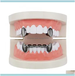 مجوهرات aessoriors أحداث الزفاف أحداث مصاصي الدماء المفردة الأنياب و Gold Serces Braces Party Aoessories LQGJH6480257