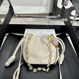 L Jade Series E Designer Flamenco Clutch Bag Premium Cow Leather Brand Cloud Bags i många färger Luxury Bag 240509