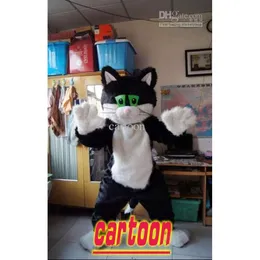 Mascot Costumes Black Cat Halloween Party Character Birthday Adult Mascot Costume