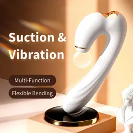 Other Health Beauty Items Delicate Sution Vibration for Women 3-Mode 7-Frequency G-Spot Simulation Waterproof and Quiet Adult Sexual climax Q240508