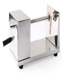 NOVO Commercial Batato Slicer Chips Aço inoxidável Ed Batata Slicer Cutter Spiral Cutting Machine Cutt8102358