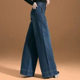 Baggy jeans mamma hög midja denim stora femme byxor för kvinnor harajuku mode vintage klädkvinnor byxor jean överdimensionerad 240423
