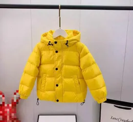 Neue Baby-Strickjacke Top Jackets Jungen Down Jacke Babys Boy Kapuzenmantel Kinder Kleidung warme dicke Jacken Mädchen Kleidung Oberbekleidung A-07