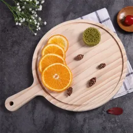 Pizza Tray Cutting Board Hushållens fruktostplatta med huggning