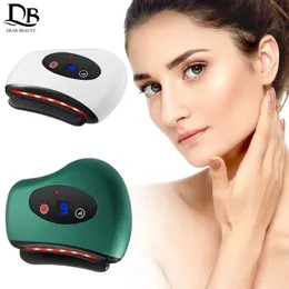 Home Beauty Instrument Vibration Schaber Gesichtspflege Gua SHA Elektrische Steinhubmassagemaschine für nasolabiale Falten Anti -Fett -Massen -Werkzeug Q240508