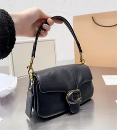 Designer Tabby Bag Fashion Umhängetasche Trend Leder Messenger Handtaschen Solid Color Freizeit stilvolle Crossbody -Taschen für Frauen Mädchen